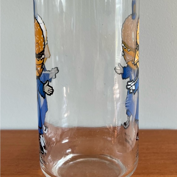 Vintage McDonalds Sheriff BIG MAC Drinking Glass Cup Collector Promo 1977 - Picture 2 of 5